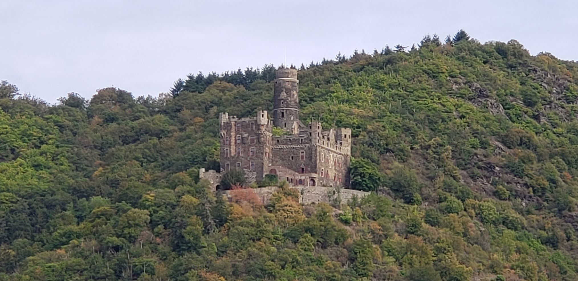 Abandon Castle on German Hillside