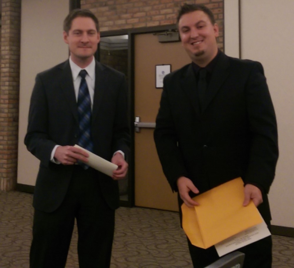 Attorneys Aaron Lemmens and Justin Norcross at Swearing in Ceremony
