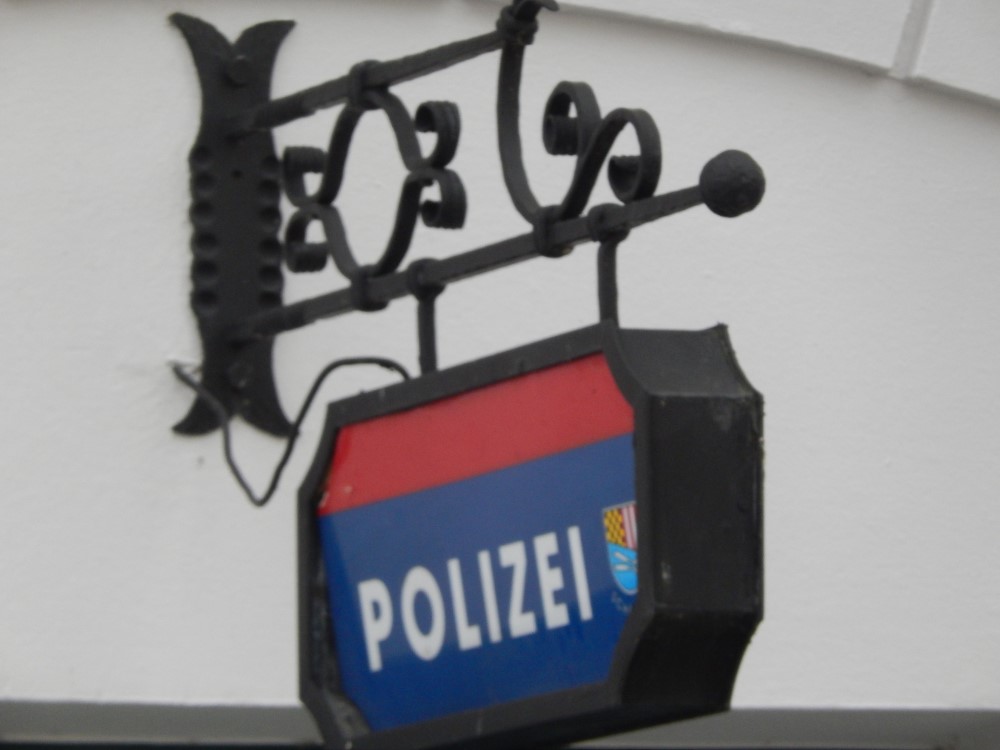 Police Station Sign