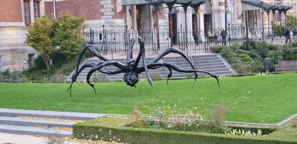Spider Sculpture in Amsterdam