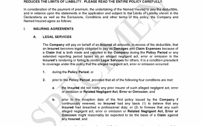 Attorney Malpractice Insurance Retirement Tail – Arch