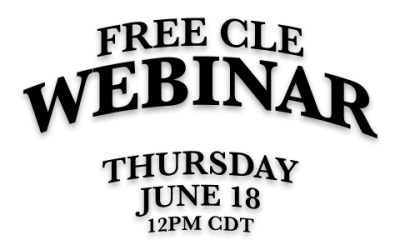 Alta Pro Free CLE Webinar June 18 1PM ET