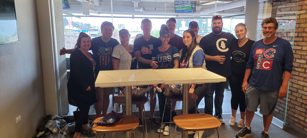 Aon & L Squared Insurance Cubs Game 7/25/2021