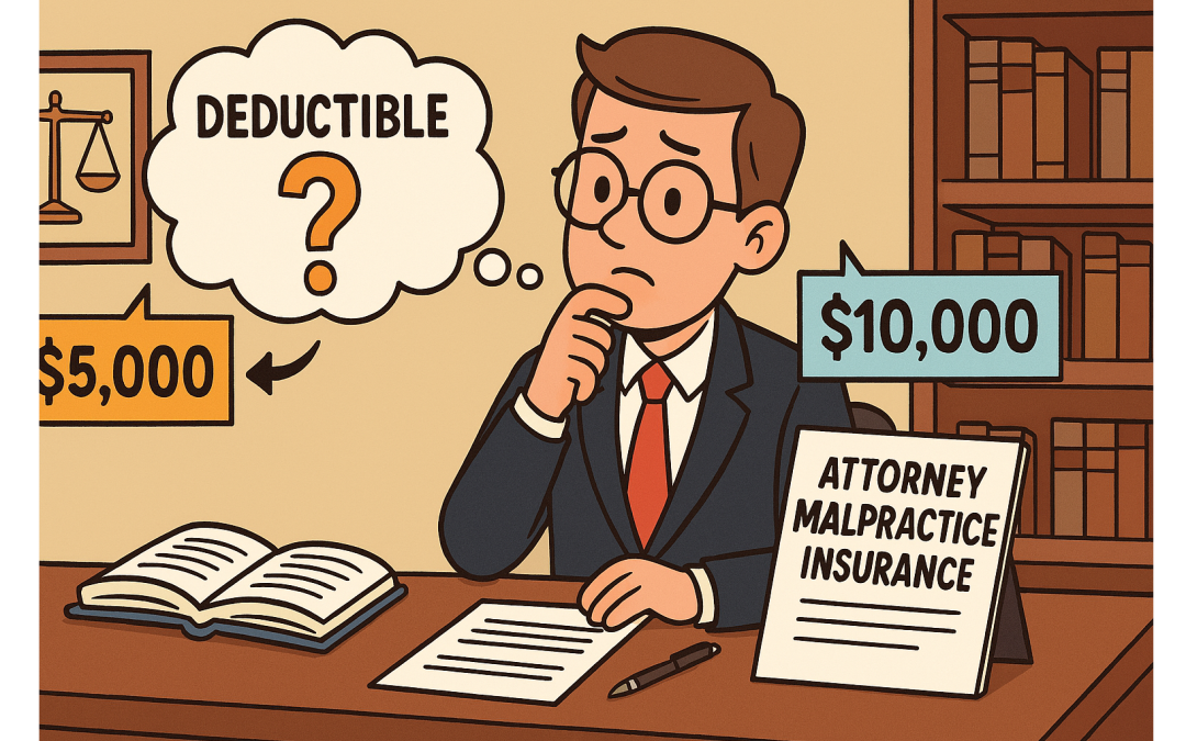Attorney Malpractice Insurance Choosing the Right Deductible Option