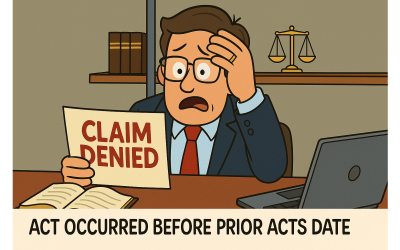 Understanding Prior Acts Dates in Legal Malpractice Insurance: What Every Lawyer Needs to Know