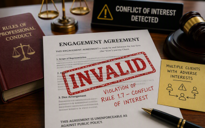 Ethical Breaches and Conflicts of Interest Invalidate Engagement Agreements